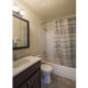 Bathroom in Orangewood Park apartments for rent in Levittown