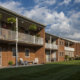 Exterior of apartment buildings in Levittown, PA at Orangewood Park