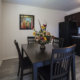Dining area of Levittown apartment for rent at Orangewood Park
